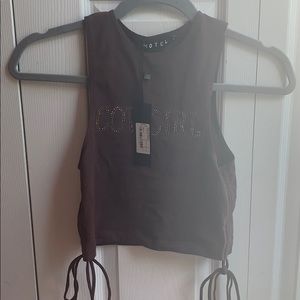 Motel rock vest top